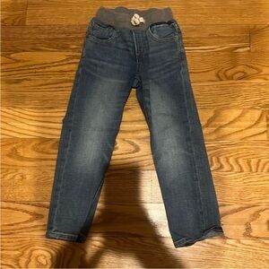 GAP Kids Blue Jeans with Gray Waistband